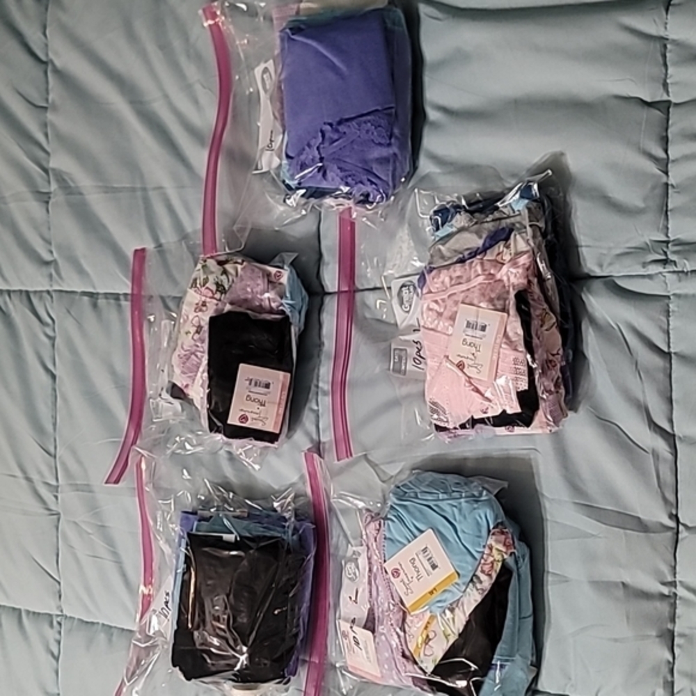 NWT Secret Treasures Thongs** 10 Count Random Assortment Women's (L) - Picture 9 of 9